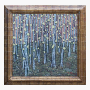 Birch Wood Along the Volga