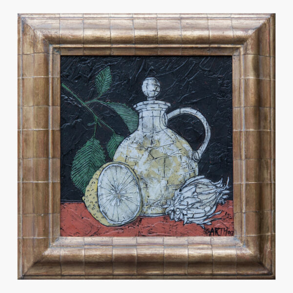 Still Life with Garlic Lemon Oil