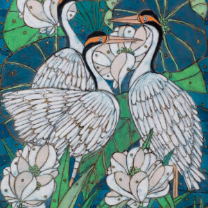 Birds in a pond - Image 3